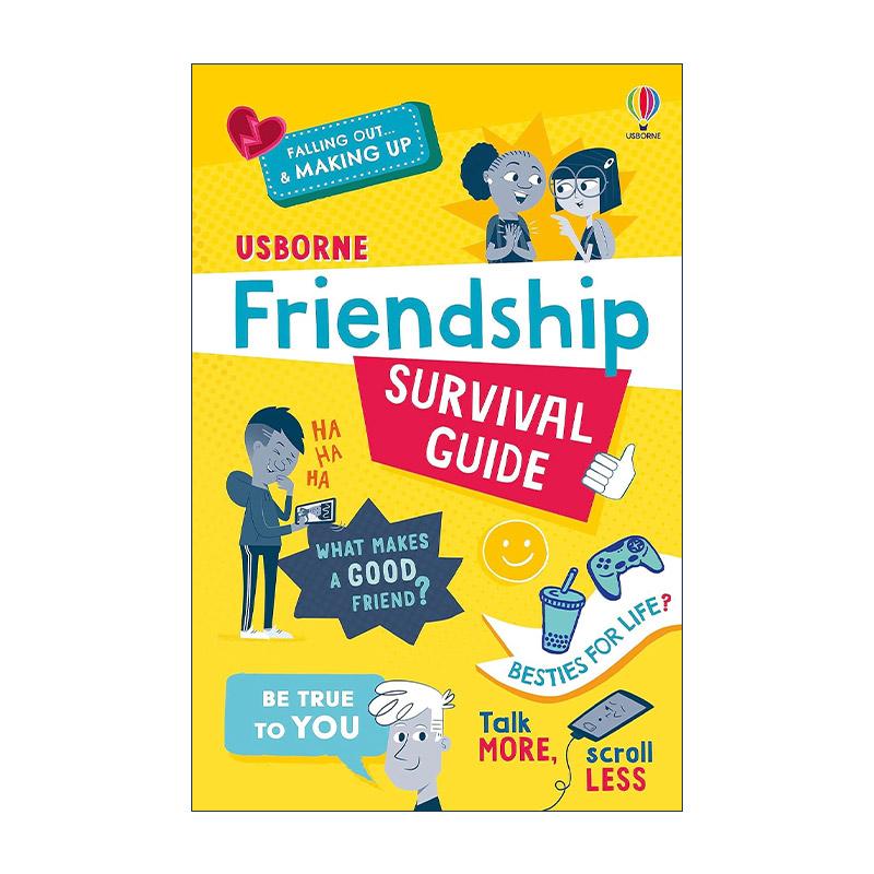 英文原版 Usborne Friendship Survival Guide 尤斯伯恩友谊生存指南 Caroline Young 英文版 进口英语原版书籍