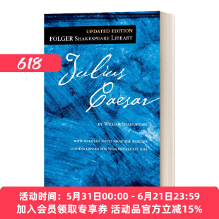英文原版 Julius Caesar 裘利斯·凯撒 The Folger Shakespeare Library 福尔杰莎士比亚图书馆系列 英文版 进口英语原版书籍