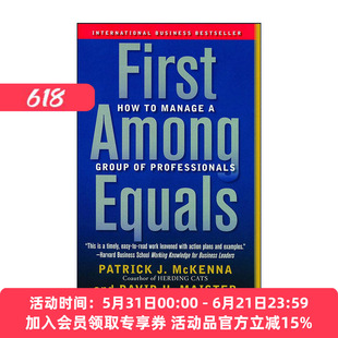 英文原版 First Among Equals 专业团队的管理 如何管理高学历的知识型员工 2002年商业书籍奖英文版 进口英语原版书籍