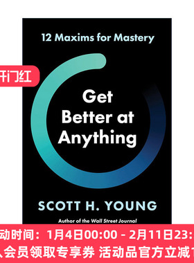 英文原版 Get Better at Anything 在任何事情上都做得更好 精装 高效学习之神 斯科特·扬 英文版 进口英语原版书籍