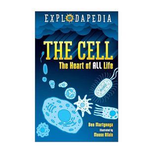 所有生命 书籍 the 进口英语原版 英文版 核心 细胞 爆炸科普系列 Cell Explodapedia 英文原版