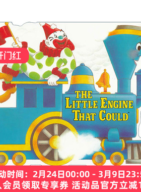 英文原版 The Little Engine that Could 勇敢的小火车头做到了 幼儿特别版 儿童经典绘本 Watty Piper 英文版 进口英语原版书籍