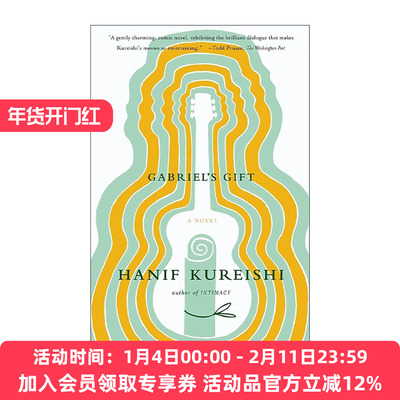英文原版 Gabriel's Gift 加百列的礼物 哈尼夫·库雷西 英文版 进口英语原版书籍