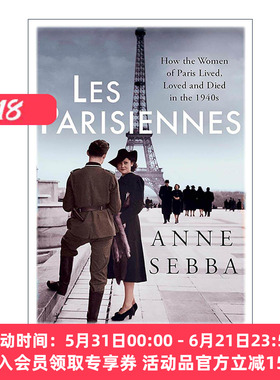 英文原版 Les Parisiennes 巴黎女人 在纳粹占领下的生死与爱情 英文版 进口英语原版书籍