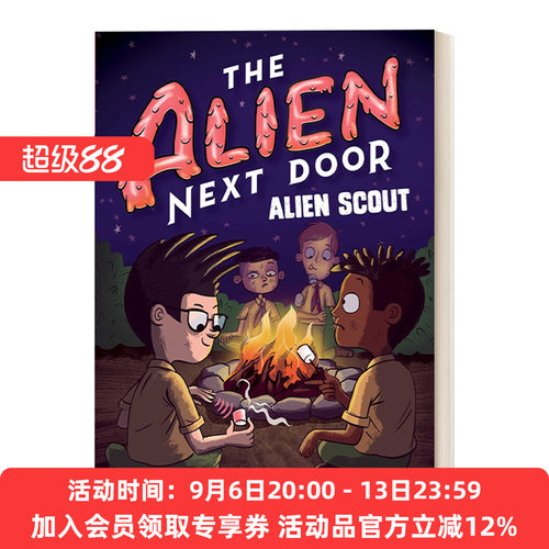英文原版 The Alien Next Door 3 Alien Scout 隔壁的外星人3 英文版 进口英语原版书籍
