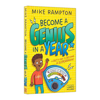 英文原版 Become a Genius in a Year 365天成为天才 儿童趣味性与知识性的科普读物 英文版 进口英语原版书籍