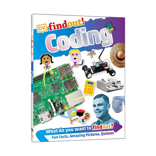 DK小发现 写代码 英文原版 DK findout! Coding 科技百科读物 英文版 进口英语原版书籍