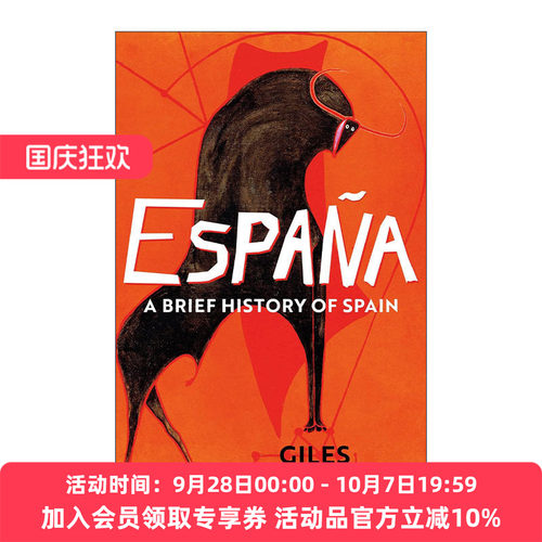 英文原版 Espana a Brief History of Spain 极简西班牙史 Giles Tremlett 英文版 进口英语原版书籍