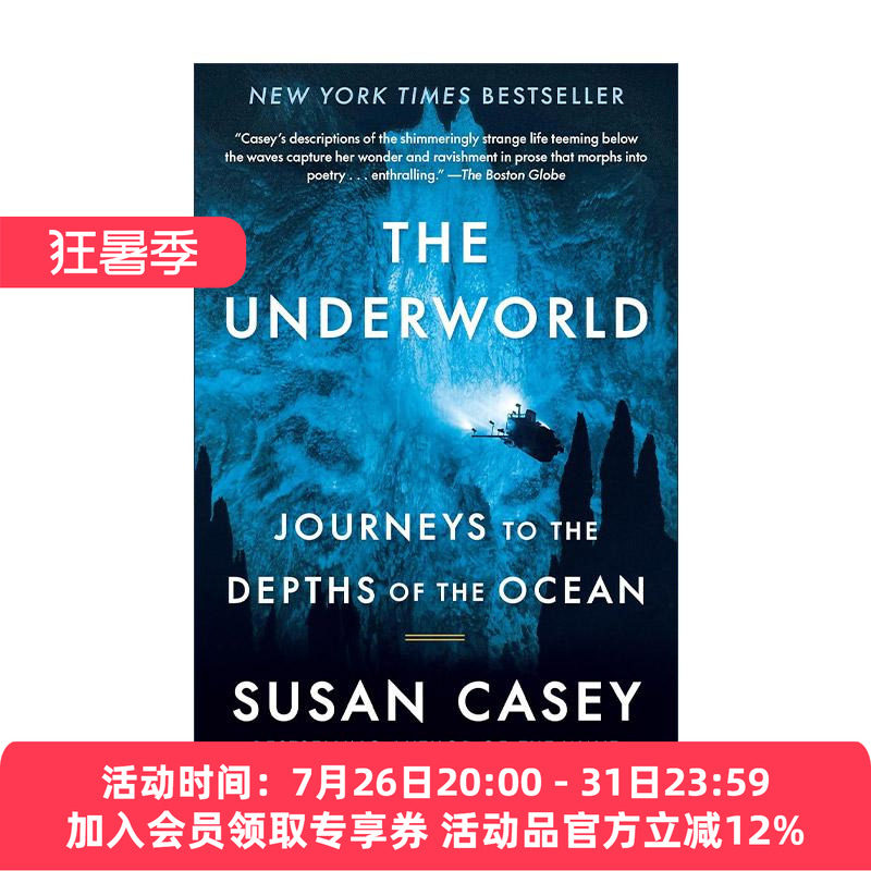 英文原版 The Underworld 地下世界 海洋深处之旅 美国国家杂志奖得主Susan Casey 英文版 进口英语原版书籍