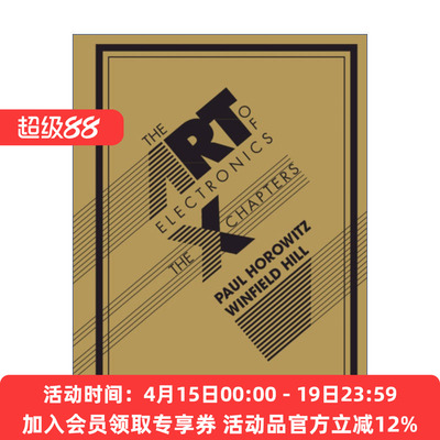 电子学  英文原版 The Art of Electronics: x Chapters 补充版 Paul Horowitz 精装 英文版 进口英语原版书籍