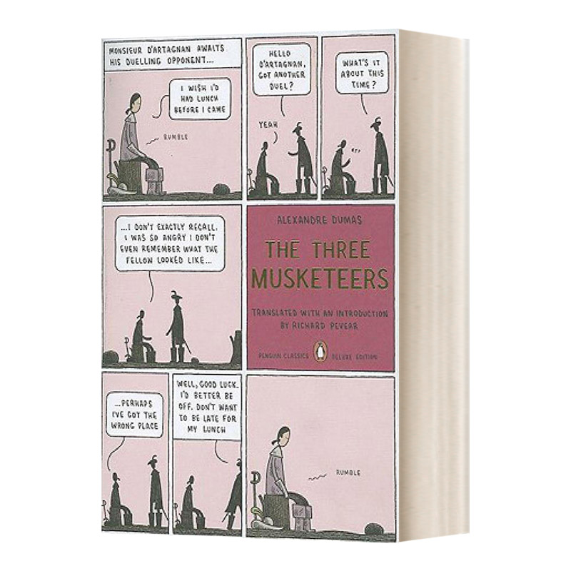 英文原版小说 The Three Musketeers 三个火枪手 英文版 进口英语原版书籍