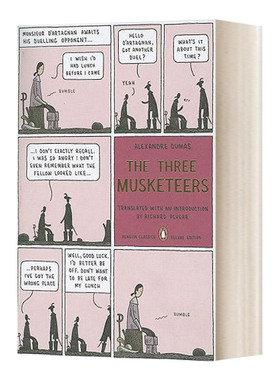 英文原版小说 三个火枪手 The Three Musketeers 英文版 进口英语原版书籍