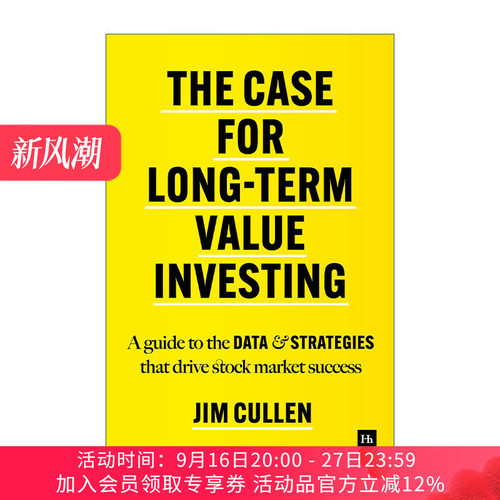 长期价值投资案例  英文原版 The Case for Long-Term Value Investing 推动股市成功的数据和策略指南 精装 进口英语原版书籍