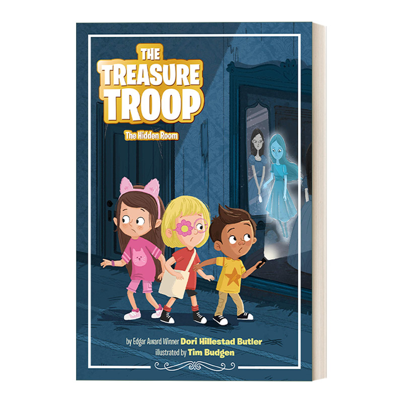 英文原版 The Hidden Room 02 The Treasure Troop 寻宝小队系列2 隐藏的房间 儿童章节桥梁故事书 英文版 进口英语原版书籍