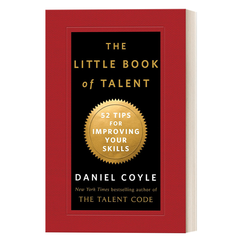 像高手一样行动 英文原版 The Little Book of Talent 卓越人生养成手册 Daniel Coyle 精装 英文版 进口英语原版书籍