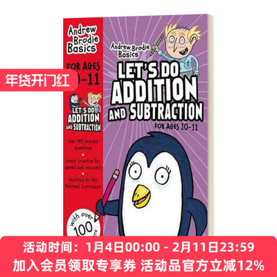 英文原版 Let's do Addition and Subtraction 10-11 我们一起做加法和减法10-11岁 英文版 进口英语原版书籍