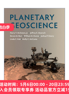 行星地质科学  英文原版 Planetary Geoscience Harry Y. McSween Jr 精装 英文版 进口英语原版书籍