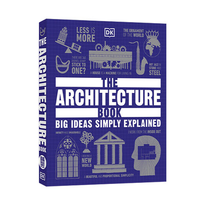 英文原版 The Architecture Book DK建筑百科 建筑学图解 精装 英文版 进口英语原版书籍