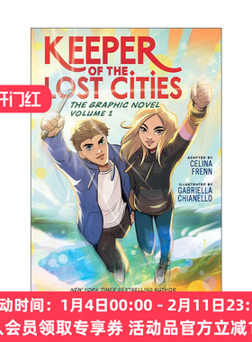 英文原版 Keeper of the Lost Cities 失落城市的守护者1 漫画版 英文版 进口英语原版书籍
