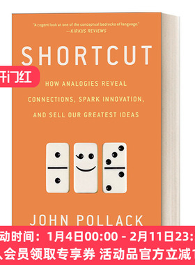 创新的本能 英文原版 Shortcut 类比思维的力量 语言学 John Pollack 英文版 进口英语原版书籍
