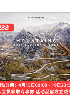 英文原版 Mountains Epic Cycling Climbs 山脉 史诗般的单车攀登 精装 英文版 进口英语原版书籍