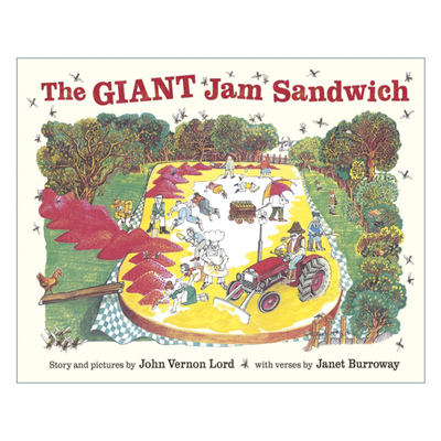 巨大的三明治 英文原版 The Giant Jam Sandwich 英国经典绘本 汪培珽第四阶段书单 英文版 进口英语原版书籍