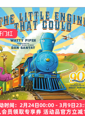英文原版 The Little Engine That Could 勇敢的小火车头做到了 90周年纪念精装收藏版 儿童经典绘本 Watty Piper进口英语原版书籍
