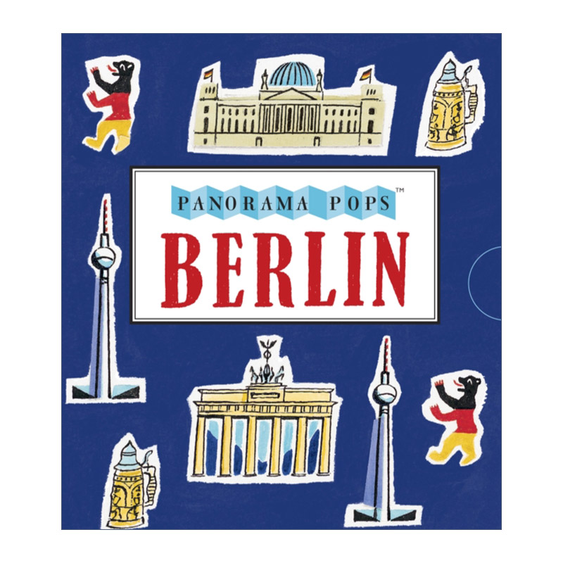 纸上城市全景立体书  英文原版 Berlin Panorama Pops 柏林 精装 英文版 进口英语原版书籍