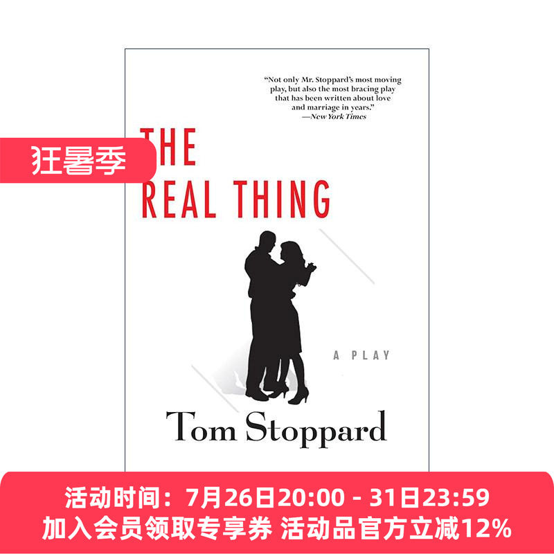 英文原版 The Real Thing 真情 戏剧 托尼奖 Tom Stoppard汤姆·斯托帕 英文版 进口英语原版书籍
