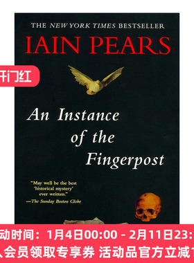 指柱的实例  英文原版 An Instance of the Fingerpost 历史推理小说 Iain Pears 英文版 进口英语原版书籍