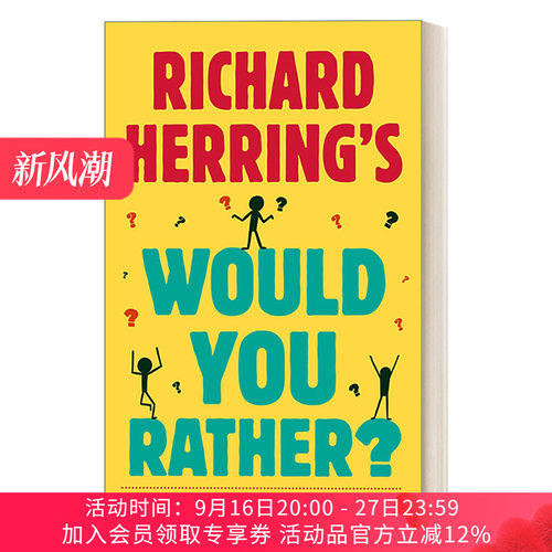 理查德赫林 英文原版 Richard Herring's Would You Rather 你愿意吗 英文版 进口英语原版书籍