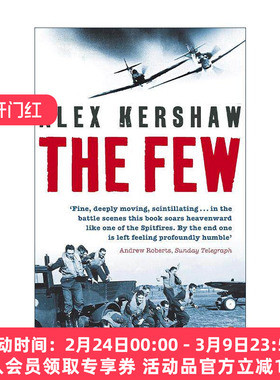 英文原版 The Few 美国飞行员在英国 二战历史 Alex Kershaw 英文版 进口英语原版书籍