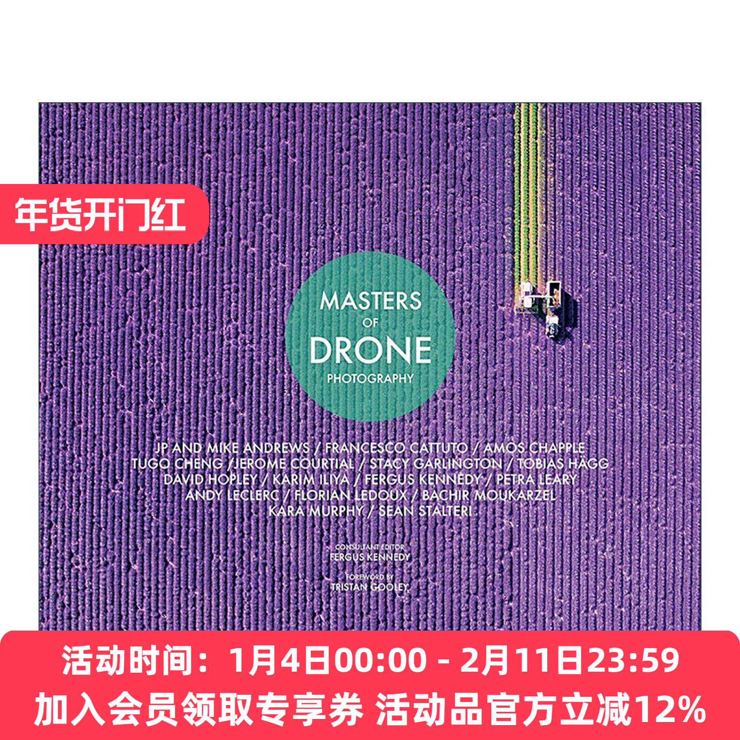 英文原版 Masters of Drone Photography 无人机之眼 摄影大师系列 精装 费格斯·肯尼迪 英文版 进口英语原版书籍