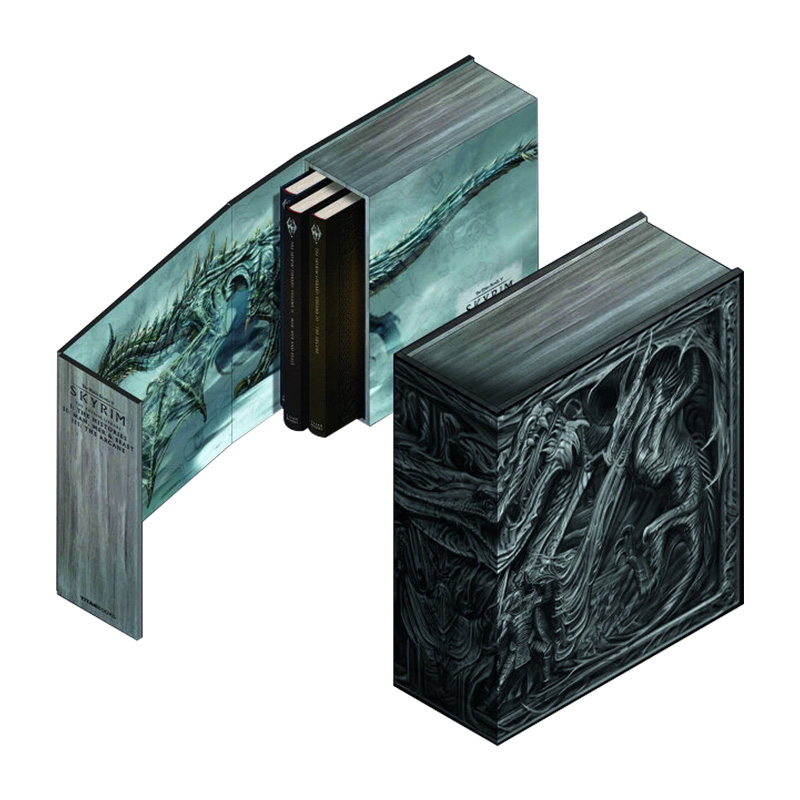 英文原版 The Skyrim Library- Volumes I II& III(Box Set)上古卷轴：天际卷1-3精装收藏套装英文版