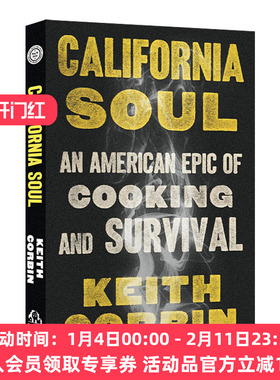 英文原版 California Soul 加州之魂 烹饪与生存的美国史诗 詹姆斯比尔德奖提名 精装食谱 Keith Corbin 英文版 进口英语原版书籍