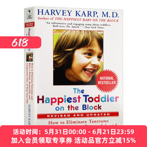 卡普儿童行为手册 高效父母身体力行的教养法则 英文原版 Happiest Toddler On The Block 英文版进口原版英语书籍