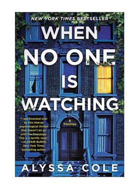 英文原版 When No One is Watching 布鲁克林之死 2020Goodreads读者选择奖 2021年爱伦坡奖 英文版 进口英语原版书籍