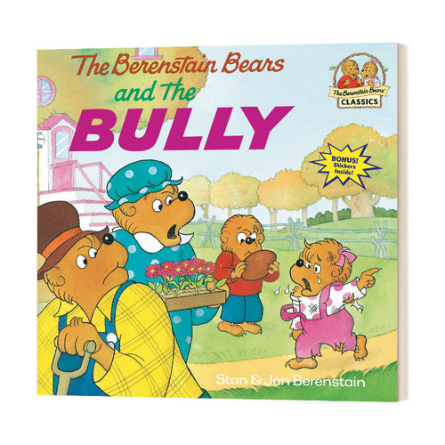 英文原版绘本 The Berenstain Bears and the Bully 贝贝熊和恶霸 英文版 进口英语原版书籍