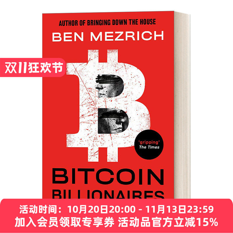 英文原版 Bitcoin Billionaires 从社交网络到区块链:文克莱沃斯兄弟的科技创富之路 英文版 进口英语原版书籍