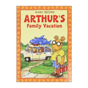 Family Vacation 进口英语原版 Arthur 书籍 英文版 儿童绘本 英文原版 亚瑟历险记之家庭假期