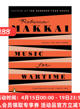 战时的音乐 英文原版 Music For Wartime 短篇小说集 Rebecca Makkai 英文版 进口英语原版书籍