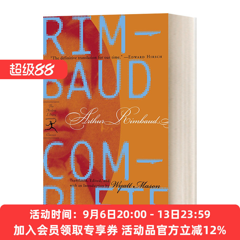 英文原版 Rimbaud Complete Modern Library Classics 兰波全集 兰登书屋现代图书馆经典系列 英文版 进口英语原版书籍