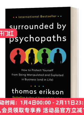 英文原版 Surrounded By Psychopaths 被精神病患者包围 英文版 进口英语原版书籍