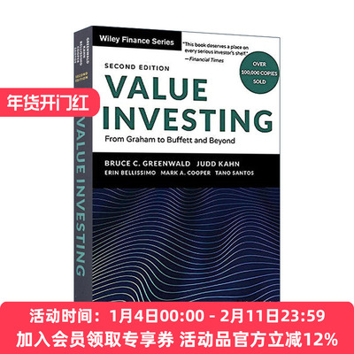 英文原版 Value Investing 21世纪价值投资 第2版 从格雷厄姆到巴菲特的价值投资策略 英文版 进口英语原版书籍