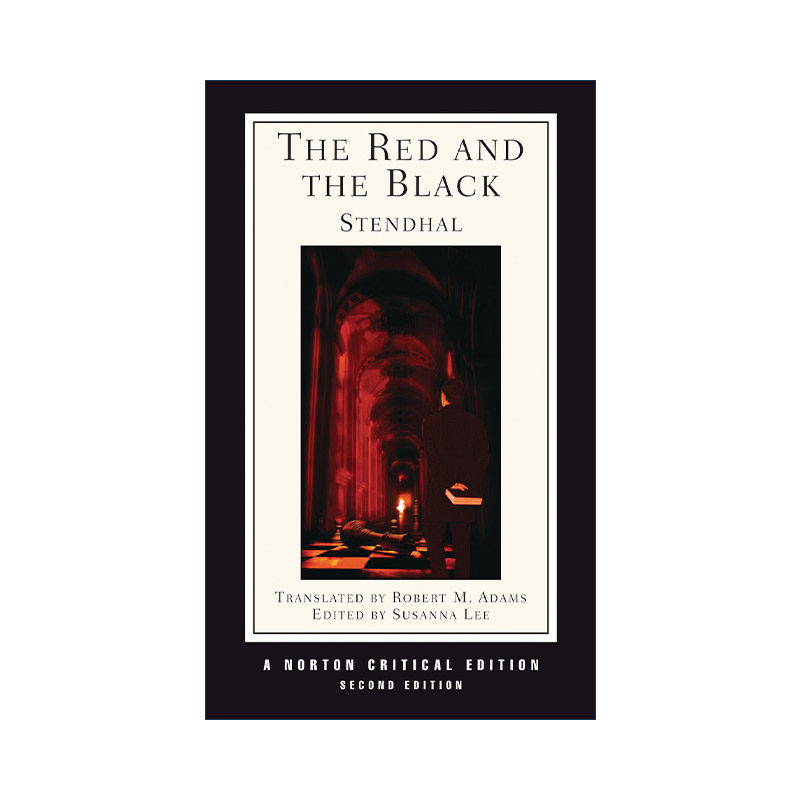 英文原版 The Red and the Black 红与黑 第二版 诺顿文学解读系列Norton Critical Edition 英文版 进口英语原版书籍