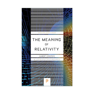 英文原版 The Meaning of Relativity Fifth Edition 相对论的意义 含非对称场相对论 英文版 进口英语原版书籍