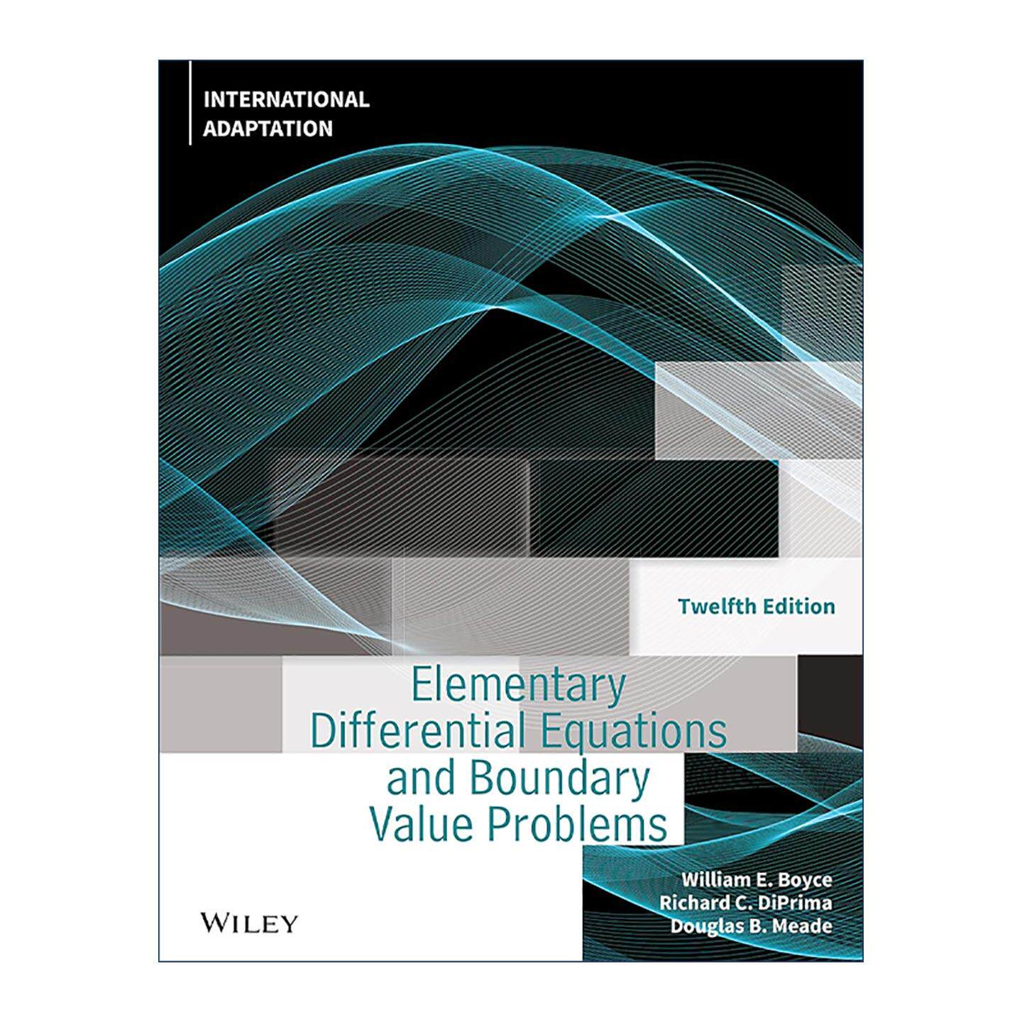 英文原版 Elementary Differential Equations and Boundary Value Problems 常微分方程与边值问题基础 第12版 英文版 进口英语原