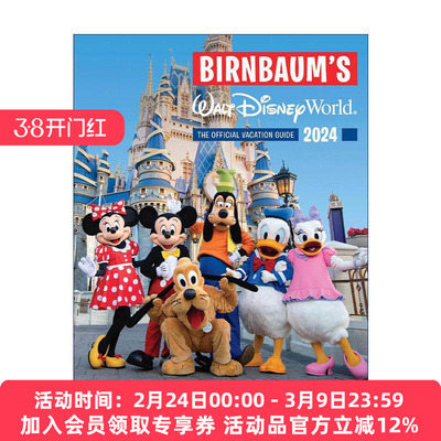 英文原版 Birnbaum's 2024 Walt Disney World 迪士尼世界 官方度假指南 旅游 英文版 进口英语原版书籍