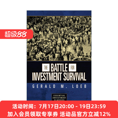 投资存亡战 英文原版 The Battle for Investment Survival Gerald M. Loeb杰拉尔德·M.勒伯 英文版 进口英语原版书籍