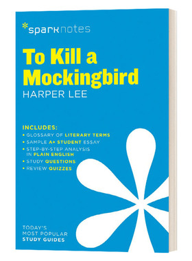杀死一只知更鸟 英文原版 To Kill a Mockingbird 文学导读系列 SparkNotes Literature Guide 英文版 进口英语原版书籍